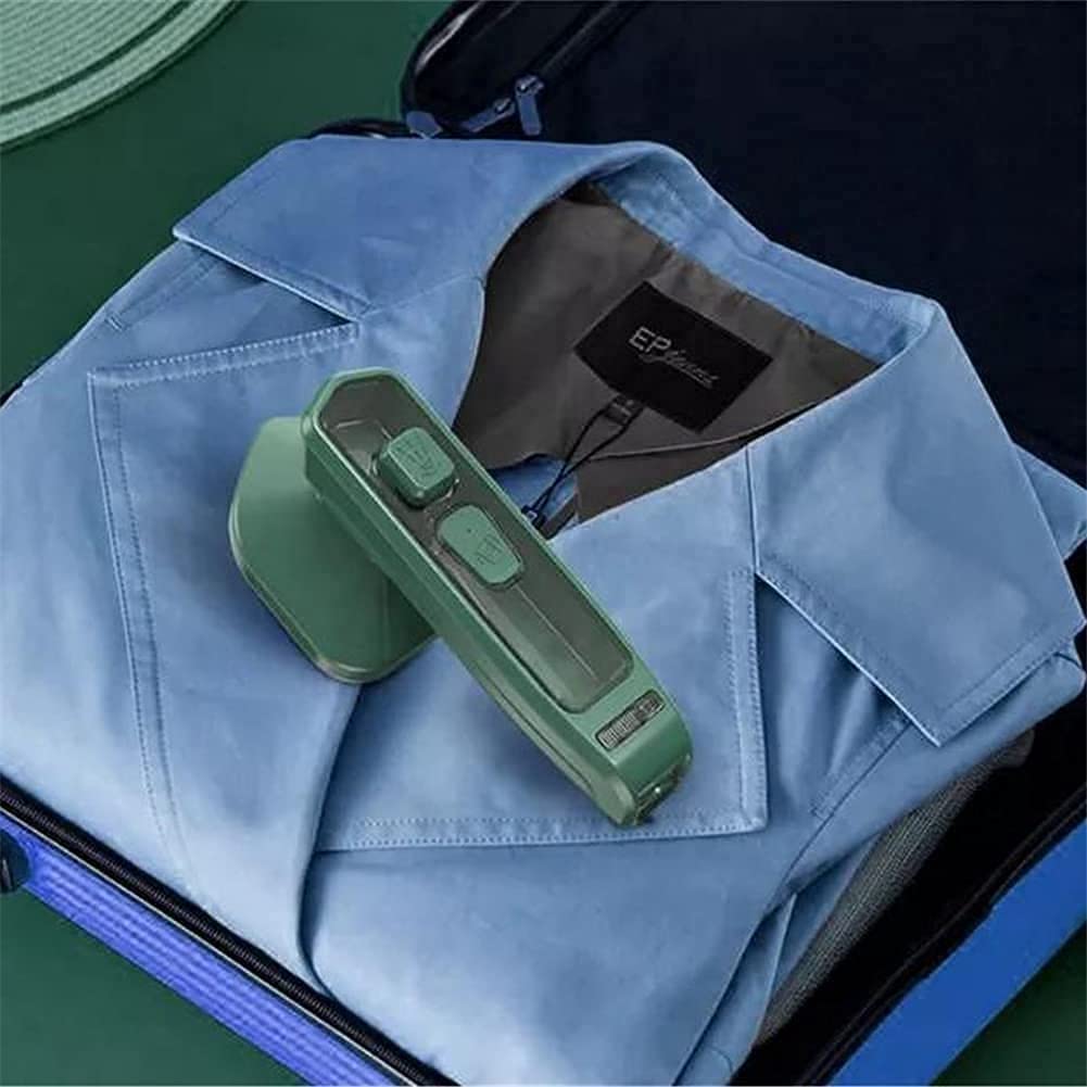 Mini Steam Iron Handhled Garment Steamer - Portable Travel Clothes Iron, Fast Heat-Up & Compact Design