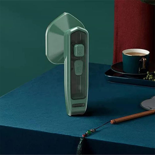 Mini Steam Iron Handhled Garment Steamer - Portable Travel Clothes Iron, Fast Heat-Up & Compact Design